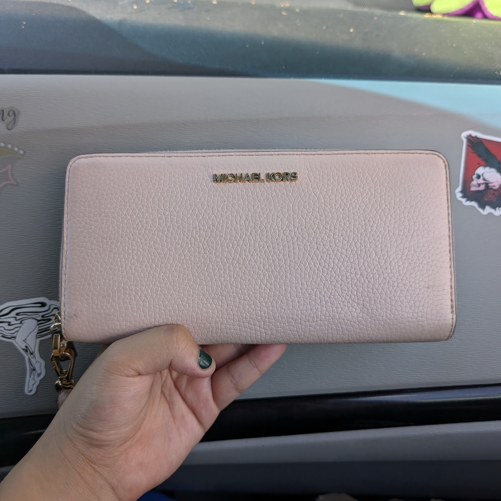 Michael Kors Pink Wallet